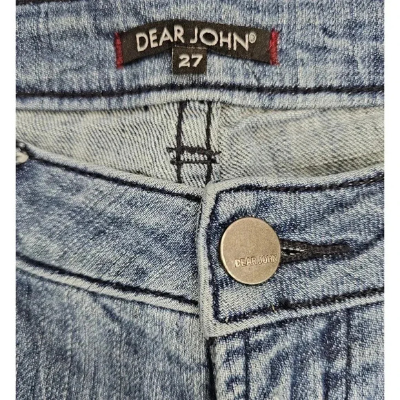 Dear John Women's Skinny Jeans - Classic Blue - Picture 2 of 12